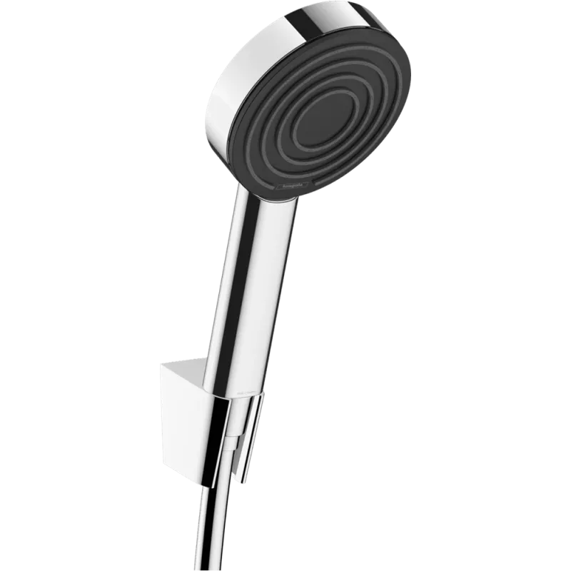 Dušas komplekts Hansgrohe Pulsify 105 1jet ar turētāju un dušas vadu 1250mm, hroms