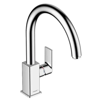 Virtuves maisītājs Hansgrohe Vernis Shape M35 210, ar grozāmu snīpi, hroms