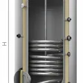 Apkures Ūdens sildītājs (Boilers) Reflex AF 500/1M_C (Bez sildelementa) balts