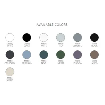 Vannas istabas izlietne Simas Agile 51x46cm, kvadrātformas, pie sienas, balta