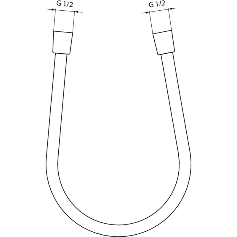 Dušas šļūtene Ideal Standard IdealFlex dušas šļūtene, L=1250mm