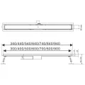 Dušas traps (Kanāls) Vento Napoli 600x70x70, 7209
