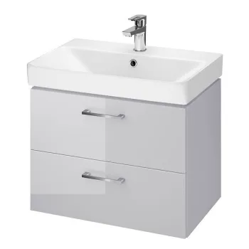 Vannas istabas skapītis Cersanit LARA MILLE pelēks ar izlietni  60 S801-317-DSM