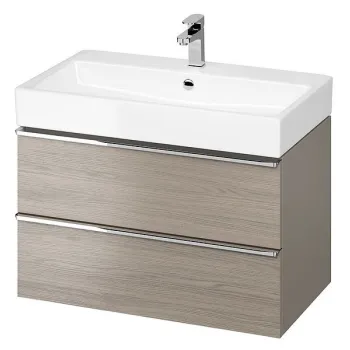 Vannas istabas skapītis Cersanit VIRGO 80 pelēks S522-028