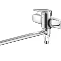 Ūdens Maisītājs vannai/dušai Vento Prato PR8106-1 ar garo 38mm snīpi bez aksesuāriem