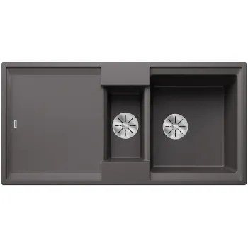 Virtuves Izlietne BLANCO ADIRA 6S SILG Rock Grey M.AF SILGRANIT™, Akmeņu pelēka 527603