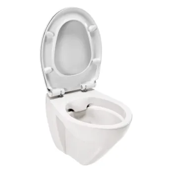 Piekaramais pods Sanindusa Cetus 48 Rimfree, bez vāka, Balts 110044004