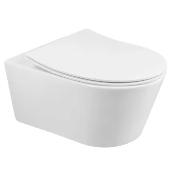 Piekaramais pods Sanindusa URB.Y 52 Rimfree, bez vāka, Balts Matēts 140044604