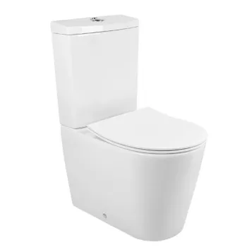 Tualetes pods Sanindusa URB.Y PLUS ar ClipOff Vāku, Balts 146921004