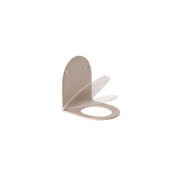 Poda vāks Sanindusa Sanlife Slim SoftClose EasyClip, Taupe 2366127