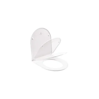 Poda vāks Sanindusa URB.Y SoftClose ClippOff Slim, Balts matēts 2406260