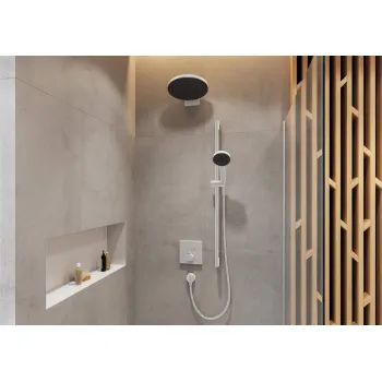 Dušas izvads Hansgrohe Fixfit E bez pretvārsta, matēti balts 27454700