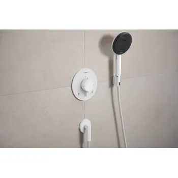 Dušas izvads Hansgrohe FixFit Fine S, matēti balts 28882700
