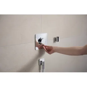 Dušas maisītājs Hansgrohe Ecostat Comfort Q ar termostatu iebūvējams, 2 ierīcēm, hroms 33713000