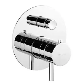 Dušas masītājs Sanindusa New Icone iebūvējams ar 2 izvadiem Hromēts 526480111C