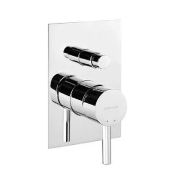 Dušas masītājs Sanindusa New Icone iebūvējams ar 2 izvadiem Hromēts 526780111C