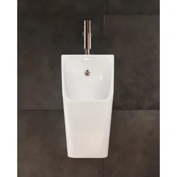 Pisuārs Hansgrohe EluPura Q Original ūdens pievads no augšas, HygieneEffect, balts 62011450