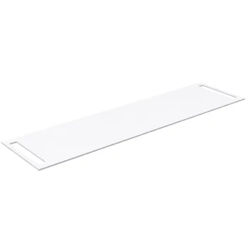 Darba virsma Kame Universal HPL ar 2 dvieļu turētājiem 180cm Balts Matēts WP-2/16-3/H16