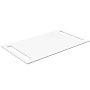 Darba virsma Kame Universal HPL ar 2 dvieļu turētājiem 80cm Balts Matēts WP-2/6-3/H16