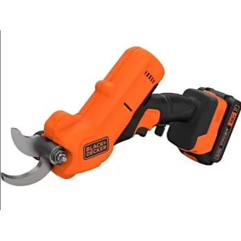 Dārza šķēres BLACK+DECKER 18 V akumulatora, 1 x 2,0 Ah litija jonu akumulators, lādētājs BCPP18D1-QW
