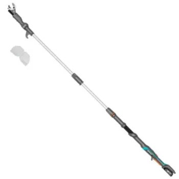 Dārza šķēres Gardena 18 V akumulatora, teleskopiskās HighCut 250/18 V P4A, bez akumulatora un lādētāja 14774-55