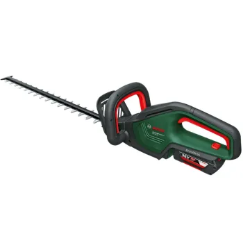 Dzīvžoga šķēres Bosch 36 V akumulatora 65 cm, 1 x 2,0 Ah akumulators, lādētājs 060084A300
