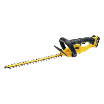 Dzīvžoga šķēres DeWALT 18 V akumulatora 55 cm, 1 x 5,0 Ah litija jonu akumulators, DCM563P1 lādētājs