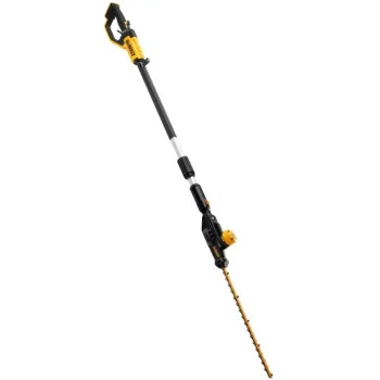 Dzīvžoga šķēres DeWALT 18 V akumulatora ar garu rokturi, bez akumulatora un lādētāja DCMPH566N
