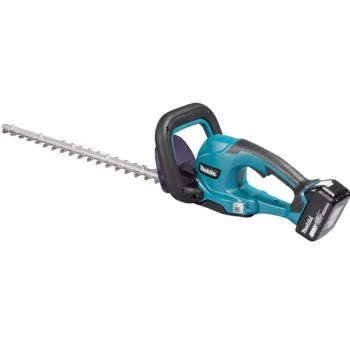 Dzīvžoga šķēres Makita 18 V akumulatora 60 cm, 1 x 5,0 Ah LXT akumulators, DUH607RT lādētājs