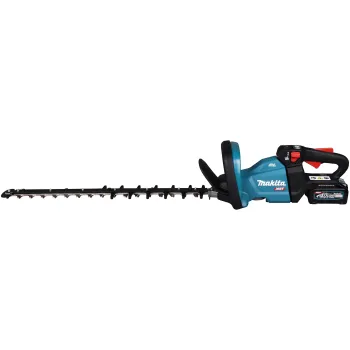 Dzīvžoga šķēres Makita 40 V akumulatora 60 cm, 2 x 4,0 Ah akumulatori, lādētājs UH006GM201