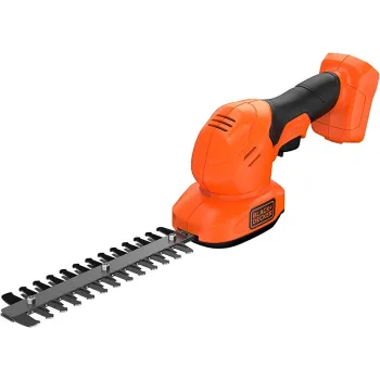 Krūmu un zāles šķēres BLACK+DECKER 3,6 V akumulatora, bez akumulatora un lādētāja BCSS18B-XJ