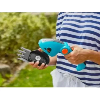 Krūmu un zāles šķēres Gardena 3,6 V akumulatora ComfortCut Li, integrēts akumulators, lādētājs 9888-20