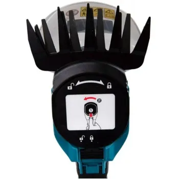 Krūmu un zāles šķēres Makita 18 V akumulatora, 1 x 1,5 Ah LXT akumulators, lādētājs DUM111SYX