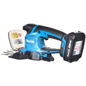 Krūmu un zāles šķēres Makita 18 V akumulatora, 1 x 1,5 Ah akumulators, lādētājs DUM604SYX
