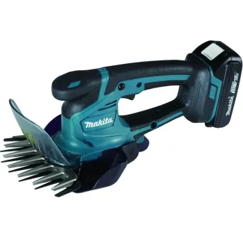 Krūmu un zāles šķēres Makita 18 V akumulatora, 1 x 1,5 Ah akumulators, lādētājs DUM604SYX