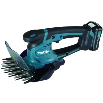 Krūmu un zāles šķēres Makita dārza tehnika 12 V akumulatora, 1 x 2,0 Ah CXT akumulators, UM600DSAE lādētājs