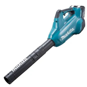 Lapu Pūtējs Makita 18 V akumulatora, 4 x 5,0 Ah LXT akumulatori, lādētājs DUB362PT4X