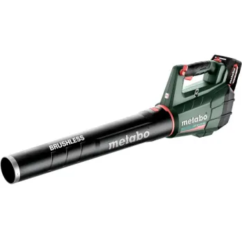 Lapu Pūtējs Metabo 18 V akumulatora, 2 x 5,2 Ah akumulatori, lādētājs 601607650