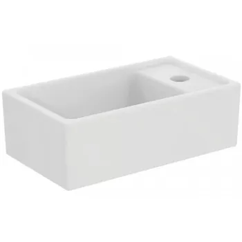 Mēbeļu izlietne Ideal Standard Tempo  37x21 cm, bez pārplūdes,  caurums labajā pusē, balta E211201