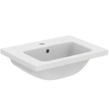 Mēbeļu izlietne Ideal Standard  i.Life S 51x39x18 cm, ar pārplūdes atveri, jaucējkrānam, balta T459101