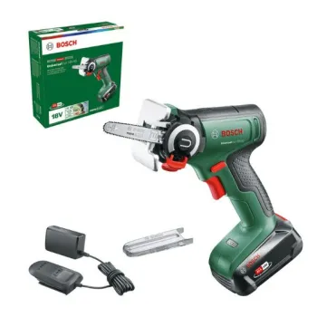 Motorzāģis Bosch 18 V akumulatora  7 cm, 1 x 2,5 Ah akumulators, lādētājs 06033D5202