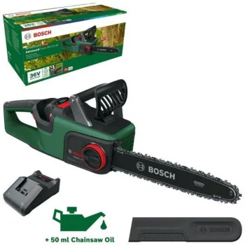 Motorzāģis Bosch 36 V akumulatora 35 cm, 1 x 2,0 Ah akumulators, lādētājs 06008B8600