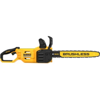 Motorzāģis DeWALT 54 V akumulatora 45 cm, 1 x 9,0 Ah FLEXVOLT akumulators, DCMCS574X1 lādētājs