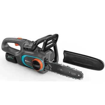 Motorzāģis Gardena 18 V akumulatora PowerSaw 250/18 V P4A, 25 cm, 1 x 4,0 Ah akumulators, lādētājs 14790-20