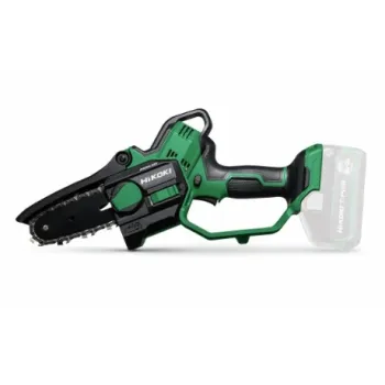 Motorzāģis HiKOKI 18 V  akumulatora, apgriešanas 10 cm, bez akumulatora un lādētāja CS1810DDW4Z