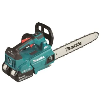 Motorzāģis Makita 18 V akumulatora 30 cm, 2 x 5,0 Ah akumulatori, lādētājs DUC306PT2B