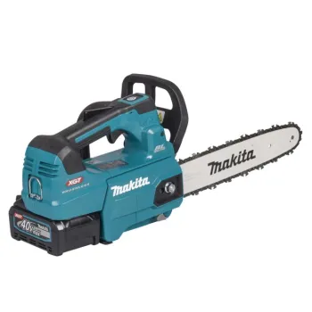 Motorzāģis Makita 40 V akumulatora 30 cm, 1 x XGT 4,0 Ah akumulators, UC003GM102 lādētājs