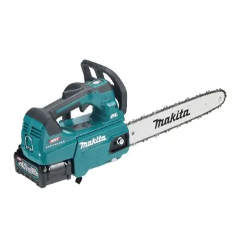Motorzāģis Makita 40 V akumulatora 35 cm, 1 x XGT 4,0 Ah akumulators, UC004GM102 lādētājs