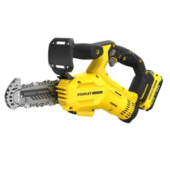 Motorzāģis Stanley 18 V akumulatora 15 cm, 1 x 2,0 Ah akumulators, lādētājs SFMCPS415D1-QW