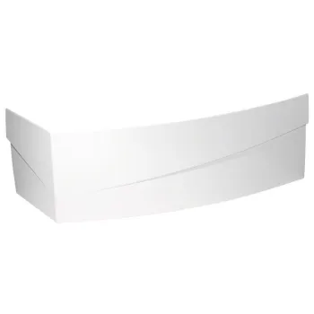 Vannas panelis Polysan Evia 170 R stūris, labais, balts 22813